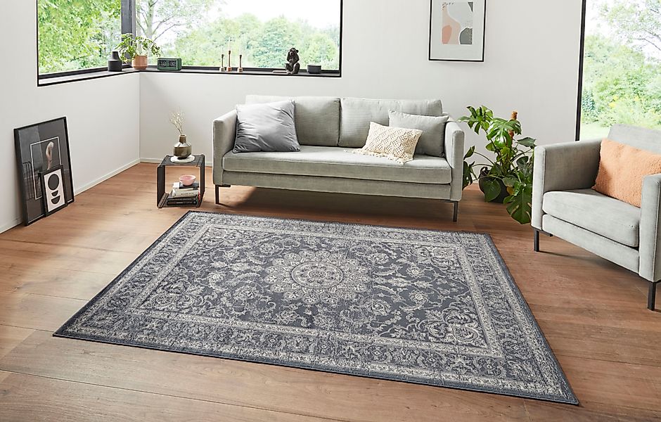HANSE Home Teppich »Briar«, rechteckig, 6 mm Höhe, Samt, Orient-Optik, Seid günstig online kaufen