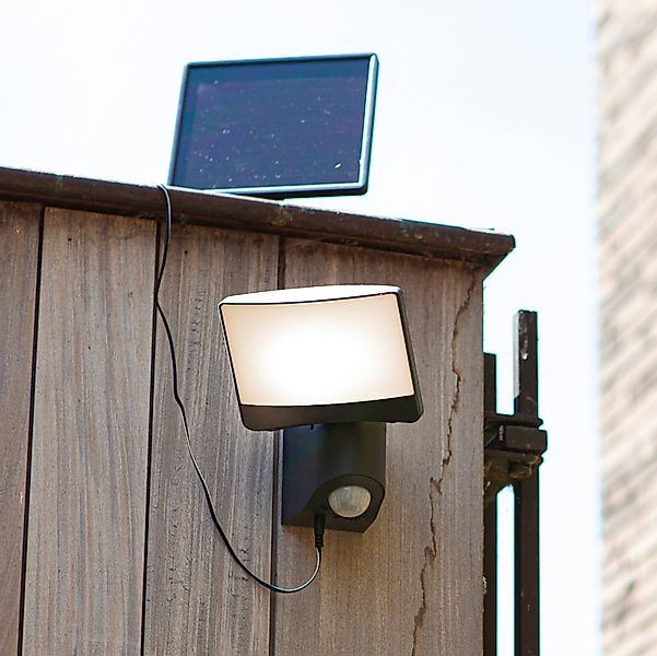 LUTEC LED Solarleuchte "LED-Solarwandleuchte SUNSHINE", 1 flammig, Leuchtmi günstig online kaufen