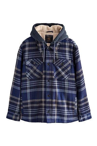 Next Hemdjacke Karierte Hemdjacke mit Teddyfutter günstig online kaufen