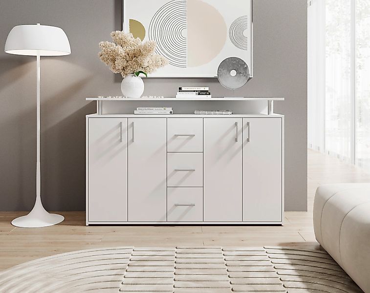 HBZ Sideboard "Drivno Sideboard, B/H/T 139x90x34 cm" 1 Stk. tlg. Breite 139 günstig online kaufen