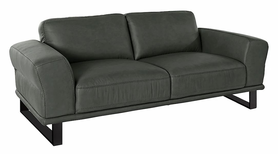 W.SCHILLIG 2,5-Sitzer »montanaa« mit Metallkufen in Schwarz pulverbeschicht günstig online kaufen