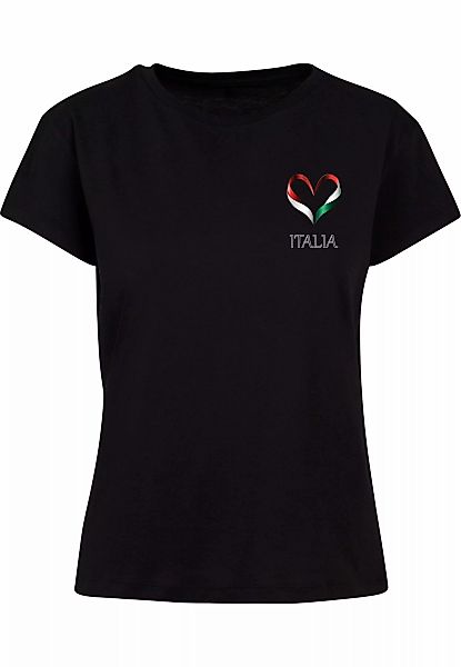 Merchcode T-Shirt "Merchcode Ladies Merchcode Football - Italy T-shirt" günstig online kaufen