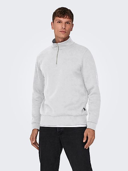 ONLY & SONS Sweatshirt ONSCERES HALF günstig online kaufen