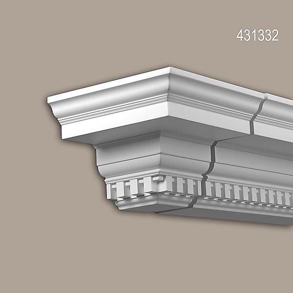 PROFHOME 431332 Stirnelement Fassadenstuck Zierelement Fassaden Element 25, günstig online kaufen