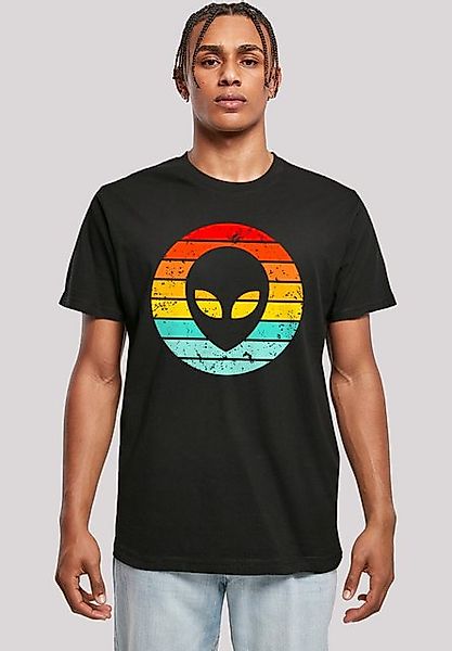 F4NT4STIC T-Shirt Alien Retro Sonnenuntergang Premium Qualität günstig online kaufen