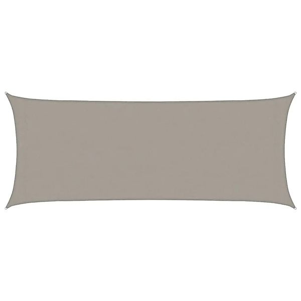 vidaXL Sonnensegel 160 g/m² Rechteckig Hellgrau 2x5 m HDPE 4001978 günstig online kaufen
