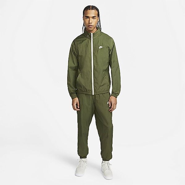 Nike Sportswear Sport Essentials Woven Trainingsanzug M Rough Green / Light günstig online kaufen