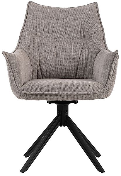 Diningsessel Ginosa light grey drehbar günstig online kaufen