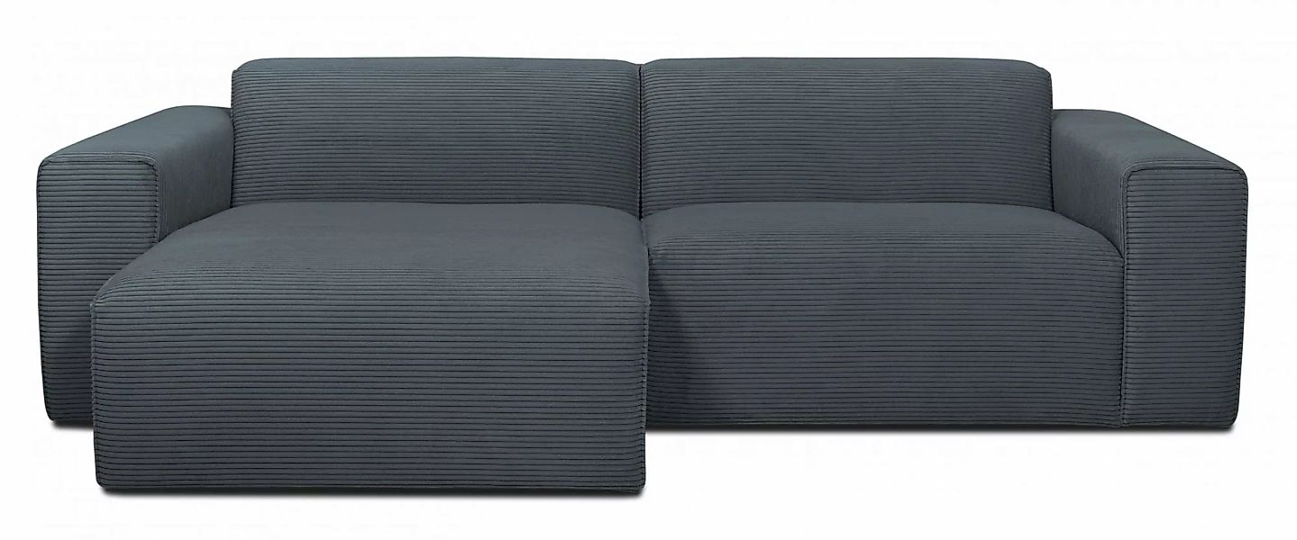 INOSIGN Ecksofa »Clayton«, in einem trendigen Cord-Bezug, verschiedene Komb günstig online kaufen