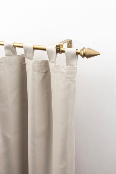 GARESA Gardinenstange "SPYRNA mit offenem Träger" Ø 16 mm 1 läufig-läufig W günstig online kaufen