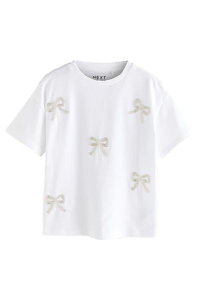Next T-Shirt T-Shirt mit Perlenkirsche aus günstig online kaufen