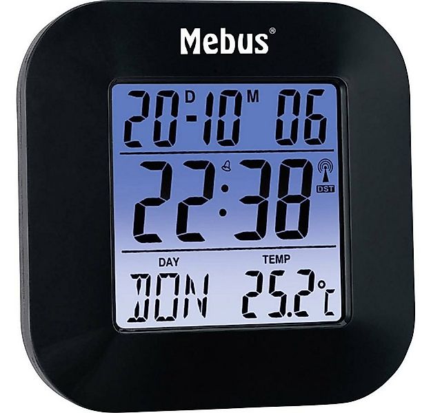 Mebus Wecker Funkwecker digital 51510 günstig online kaufen