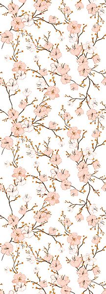 queence Vinyltapete »Reign« Motiv   bedruckt   botanisch   floral   gemuste günstig online kaufen