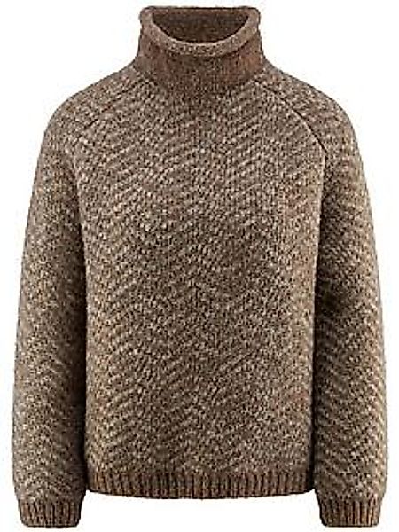 Pullover Stehkragen Fadenmeister Berlin beige günstig online kaufen