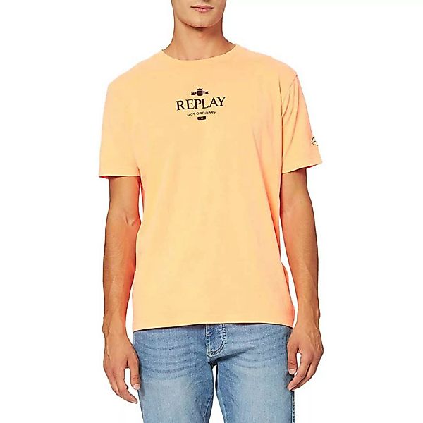 Replay M3491.000.22662g T-shirt S Neon Orange günstig online kaufen