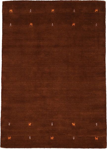 carpetfine Wollteppich »Gabbeh Uni, auch als Läufer erhältlich«, rechteckig günstig online kaufen