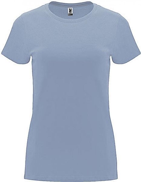 Roly Rundhalsshirt Damen Capri T-Shirt, Tailliert günstig online kaufen