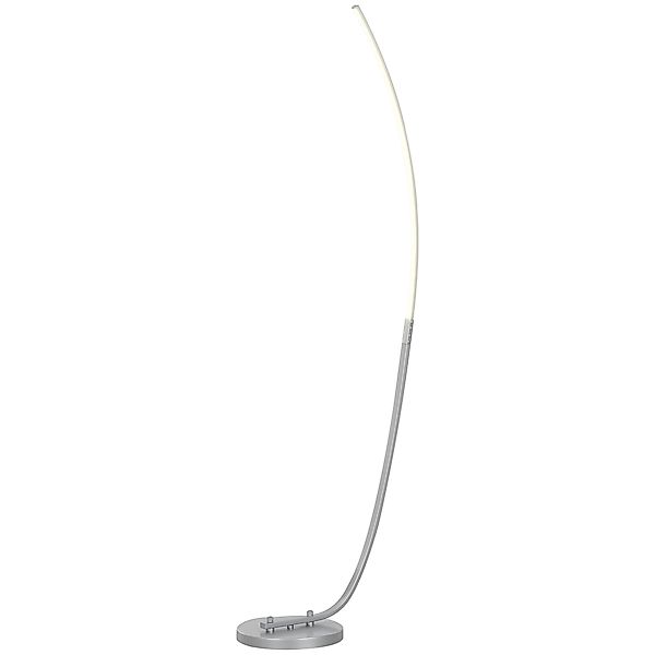 HOMCOM LED-Stehlampe Wohnzimmer Stehleuchte mit Fußschalter, dimmbar Standl günstig online kaufen