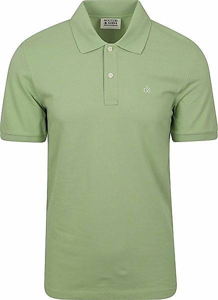 Scotch And Soda Core Piqué Poloshirt Grün - Größe XXL günstig online kaufen