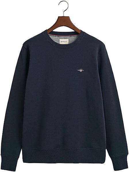 Gant Sweatshirt "REG SHIELD C-NECK SWEAT", mit Logostickerei auf der Brust günstig online kaufen