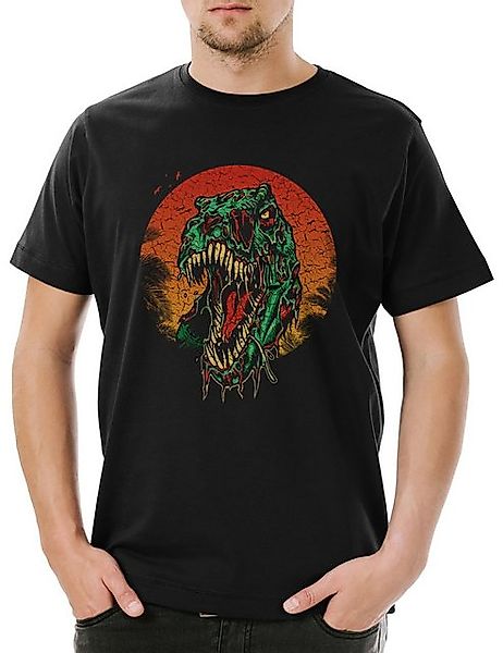 Urban Backwoods Print-Shirt Urban Backwoods Zombie Rex Herren T-Shirt Schwa günstig online kaufen