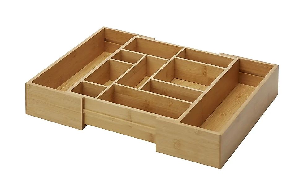 KHG Schubladenorganizer    ¦ holzfarben ¦ Bambus ¦ Maße (cm): B: 33,5 H: 7 günstig online kaufen