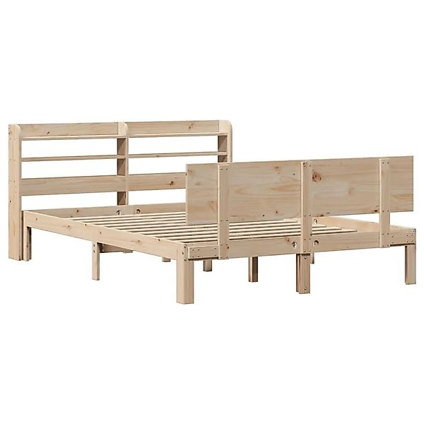 vidaXL Bettgestell mit Kopfteil Ohne Matratze 150x200 cm 3306829 günstig online kaufen