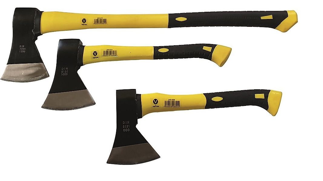 VaGo-Tools Axt Axt Beil Spaltaxt Holzaxt 600 1000 1250g 3 tlg Set günstig online kaufen