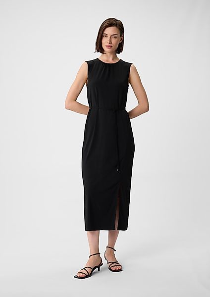 Comma Maxikleid Jerseykleid in Midilänge mit günstig online kaufen