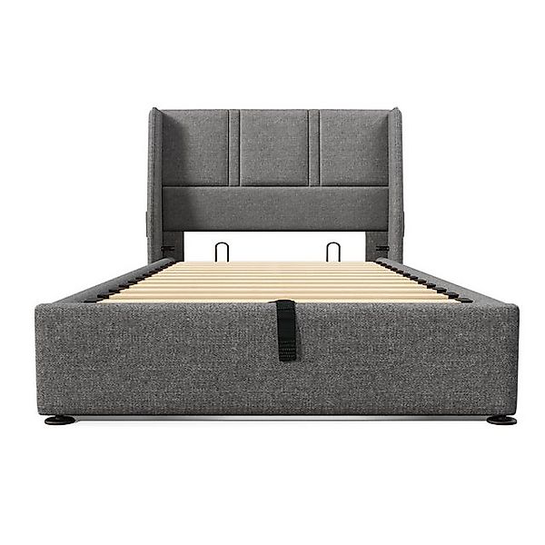 Gotagee Polsterbett Einzelbett Stauraumbett Jugendbett Flaches Bett Multifu günstig online kaufen