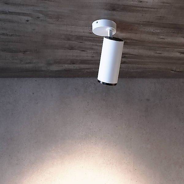 LED-Deckenstrahler Lucea 6, weiß, Aluminium, 2.700 K günstig online kaufen