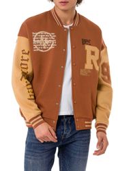 RedBridge Collegejacke Retro-Look – Letterprint, Kontrastärmel, günstig online kaufen