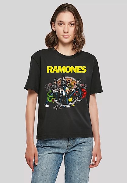 F4NT4STIC T-Shirt "Ramones Rock Musik Band Road To Ruin", Premium Qualität, günstig online kaufen