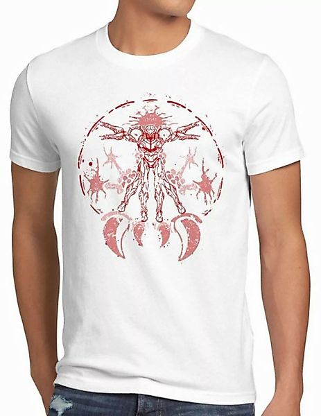 style3 T-Shirt Samus DaVinci nerd gamer nes snes geek switch 3ds prime 4 ar günstig online kaufen