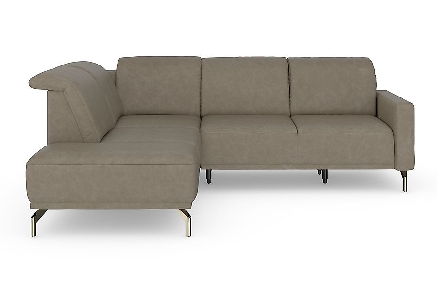 sit&more Ecksofa »Bailando L-Form«, wahlweise mit Kopfteilverstellung und V günstig online kaufen