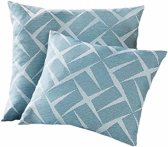 Weckbrodt Dekokissen »Jasper«, Kissenhülle, Jacquard, strukturierte Oberflä günstig online kaufen