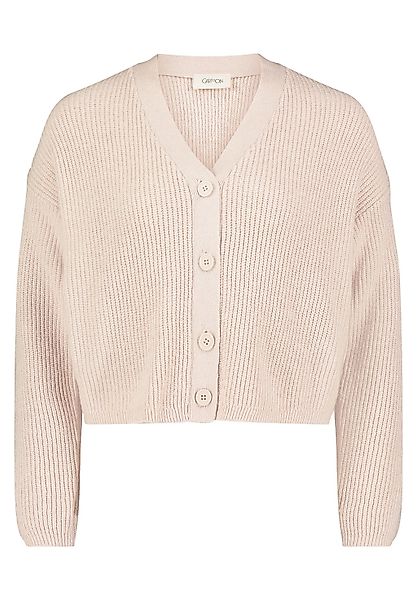Cartoon Strickjacke "Cartoon Damen Basic-Strickjacke mit V-Ausschnitt", Str günstig online kaufen