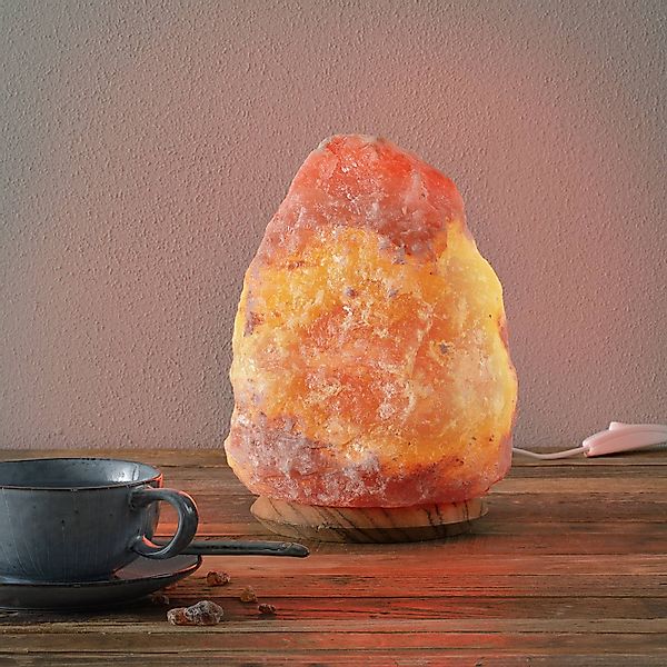 ROCK - Salzkristallleuchte 4-6 kg, Höhe ca. 23 cm günstig online kaufen