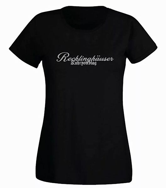 G-graphics T-Shirt Recklinghäuser Ruhrpottblag Slim-fit Damen T-Shirt mit R günstig online kaufen