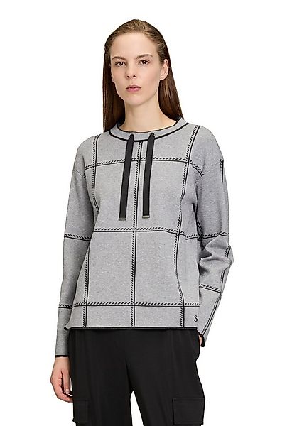 Betty Barclay Strickpullover Damen Strickpullover kariert (1-tlg) Jacquard günstig online kaufen