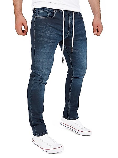 Yazubi Slim-fit-Jeans Herren Sweathose in Jeansoptik günstig online kaufen