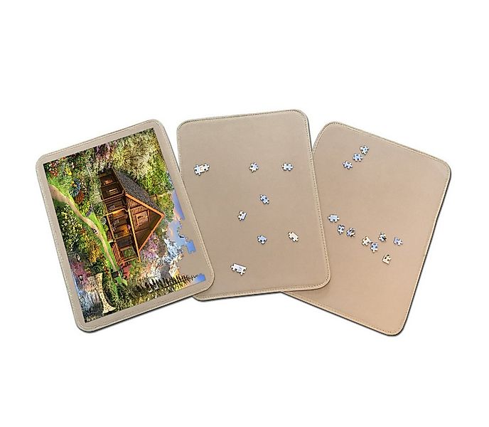 Jig & Puz Puzzle 3 Tabletts für Puzzle - 3 x 500 Teile, Puzzleteile günstig online kaufen