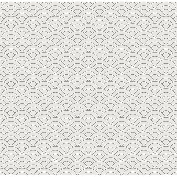 Sanders & Sanders Tapete Art Decó Muster Grau 53 cm x 10 m günstig online kaufen