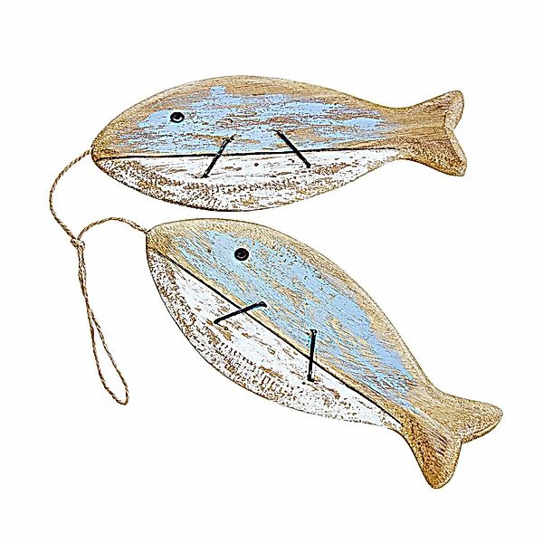 Mirabeau Dekofigur Deko-Fisch 2er Set Mindas günstig online kaufen
