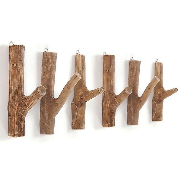 DESIGN DELIGHTS Wandgarderobe Garderobenhaken 6er Set günstig online kaufen