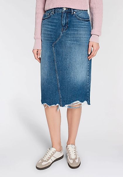 HUGO Blue Jeansrock "Gadele" Mid Rise, in Midi-Länge günstig online kaufen