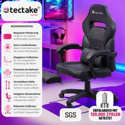 tectake Gaming-Stuhl Racing Bürostuhl (Set., 1 günstig online kaufen