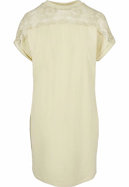URBAN CLASSICS Shirtkleid "Urban Classics Damen Ladies Lace Tee Dress" 1 St günstig online kaufen