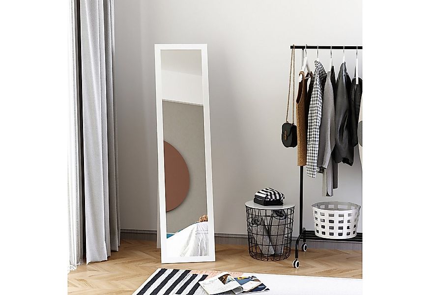 HOMCOM Standspiegel 154 x 37 cm mit Ständer (Wandspiegel, 1-St., Ganzkörper günstig online kaufen