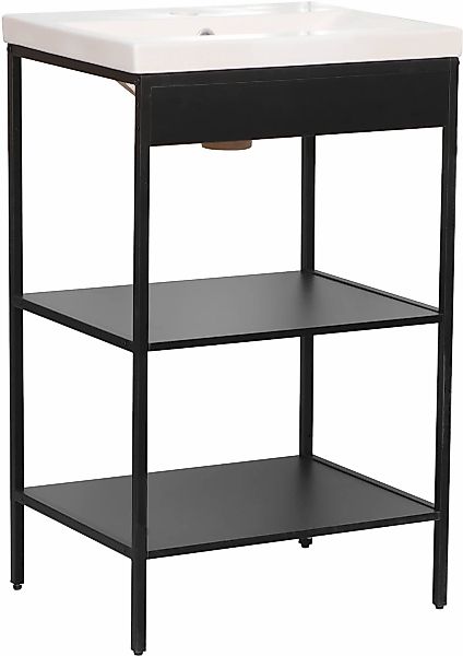 welltime Waschbeckenunterschrank "Lodi", (2 St.), Badezimmerregal mit 2 off günstig online kaufen